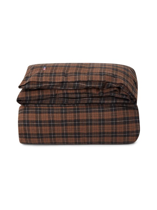 Lexington - Voodipesukomplekt Checked - BROWN/DK GRAY/WHITE | Stockmann - photo 1
