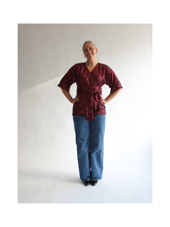 Lili Marleena - Litritega kimono - BURGUNDY | Stockmann - photo 2