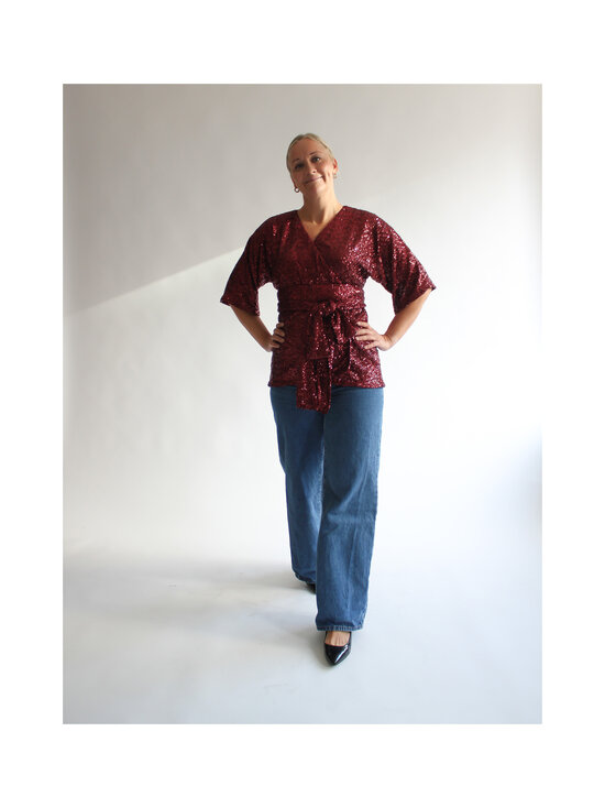 Lili Marleena - Litritega kimono - BURGUNDY | Stockmann - photo 4