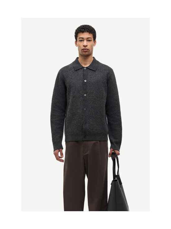 Samsoe Samsoe - Sarichard-neuletakki - CLR002860 DARK GREY MEL. | Stockmann - photo 3
