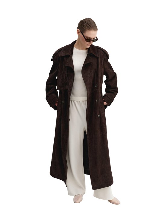 Sienna Suede -trenssitakki