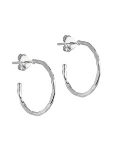 ENAMEL Copenhagen - Organic Arena Hoops Small -korvakorut - 925S/M | Stockmann