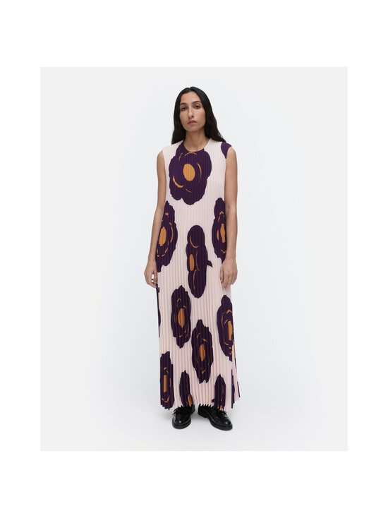 Marimekko - Juhlia Tumma -mekko - 348 LIGHT PINK, DARK VIOLET, BROWN | Stockmann - photo 2