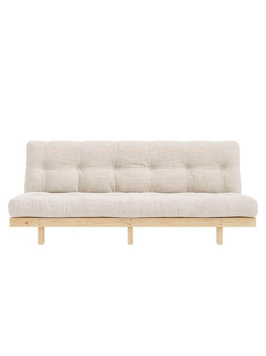 Karup - Lean-futonsohva Corduroy-kangas ivory/mänty L 190 cm - WHITE | Stockmann - photo 3