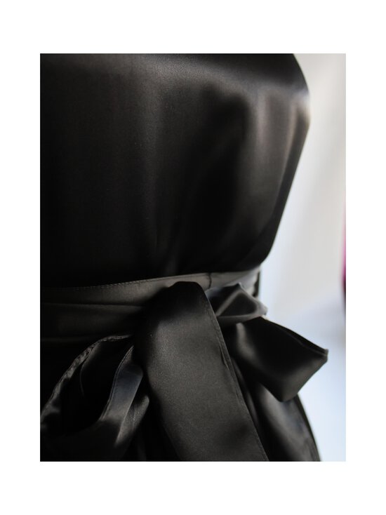 Lili Marleena - Silk Puff Double Ruffle -silkkimekko - BLACK | Stockmann - photo 6