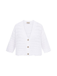 Freequent - FqgrScalivi-neuletakki - 8220 BRILLIANT WHITE | Stockmann