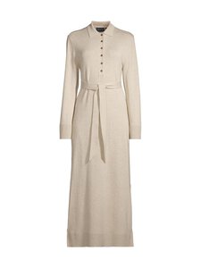 Lexington - Vyöllinen pikeeneulemekko - 201 BEIGE MELANGE | Stockmann