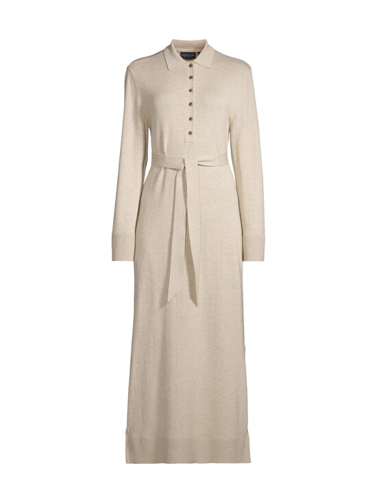 Lexington - Vyöllinen pikeeneulemekko - 201 BEIGE MELANGE | Stockmann - photo 1