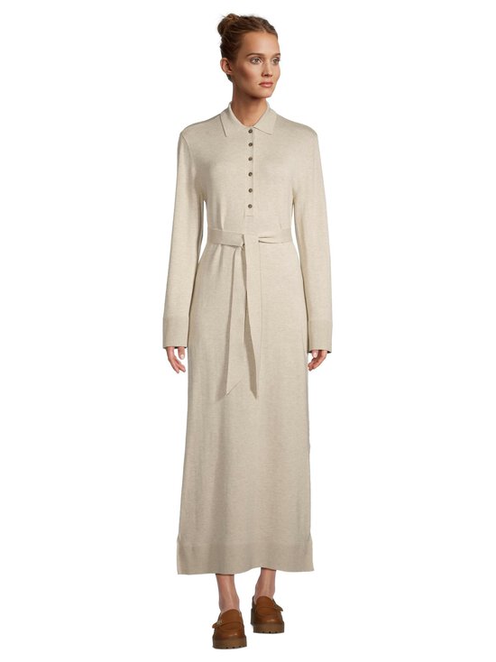 Lexington - Vyöllinen pikeeneulemekko - 201 BEIGE MELANGE | Stockmann - photo 2