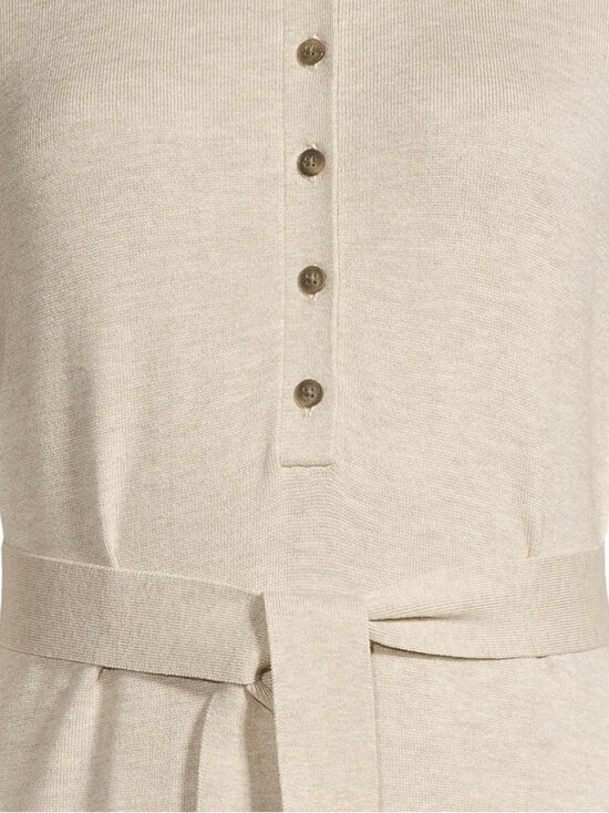 Lexington - Vyöllinen pikeeneulemekko - 201 BEIGE MELANGE | Stockmann - photo 5