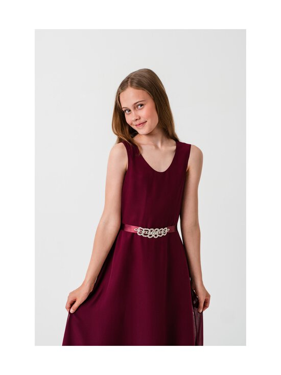 MINGNELIN - Maxi Chiffon -mekko - 089 BURGUNDY | Stockmann - photo 6