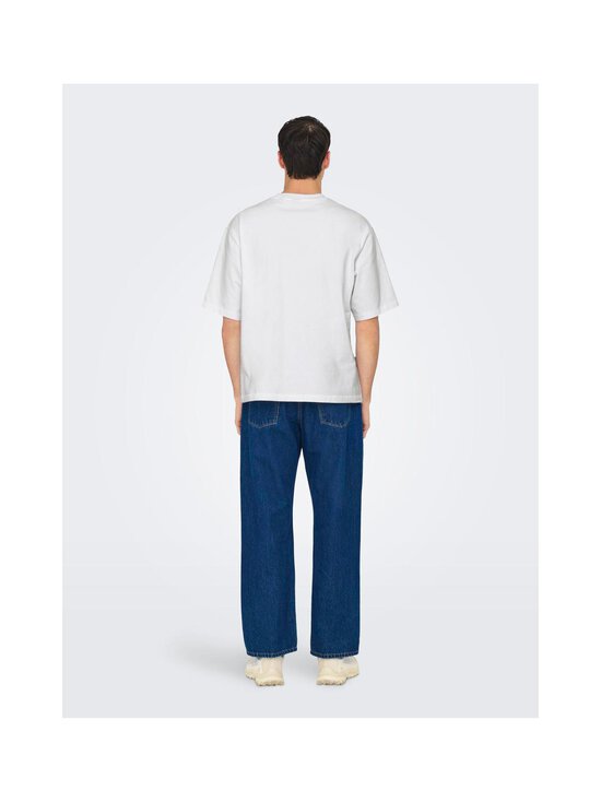 Only & Sons - OnsMillenium t-paita - BRIGHT WHITE | Stockmann - photo 5