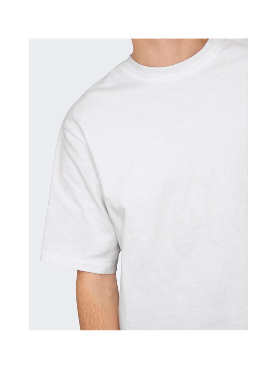 Only & Sons - OnsMillenium t-paita - BRIGHT WHITE | Stockmann - photo 7