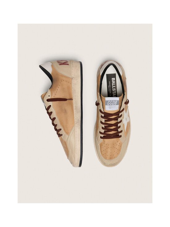 GOLDEN GOOSE - Ballstar-nahkasneakerit - SAND/MILK | Stockmann - photo 2