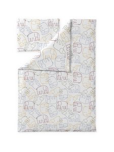 Finlayson - Laste voodipesukomplekt Elefantti Villi 85 x 125 + 40 x 60 cm - MULTI Finlayson - Laste voodipesukomplekt Elefantti Villi 85 x 125 + 40 x 60 cm - MULTI | Stockmann