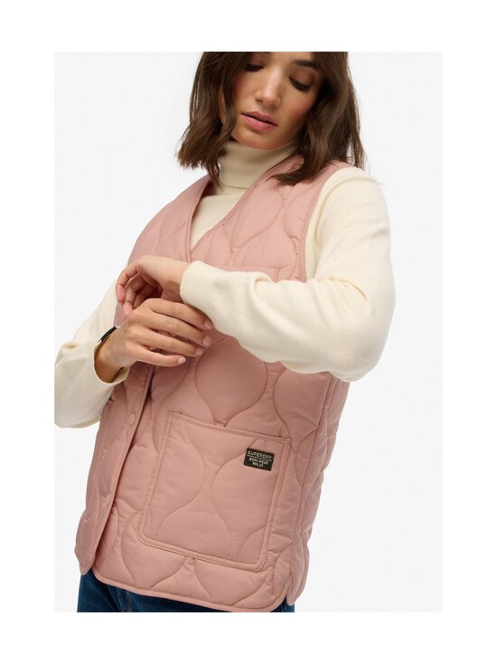 Superdry - Quilted Lite Liner stepēta veste - EQ8 VINTAGE BLUSH - photo 4 Superdry - Quilted Lite Liner stepēta veste - EQ8 VINTAGE BLUSH | Stockmann - photo 4