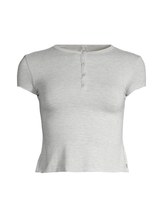 SKIMS - Pidžaama Sleep Fold Over Short - LIGHT HEATHER GREY | Stockmann - photo 2