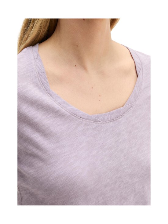 Marc O'Polo - T-särk Deep Round Neck - 616 DUSTY LAVENDER | Stockmann - photo 4