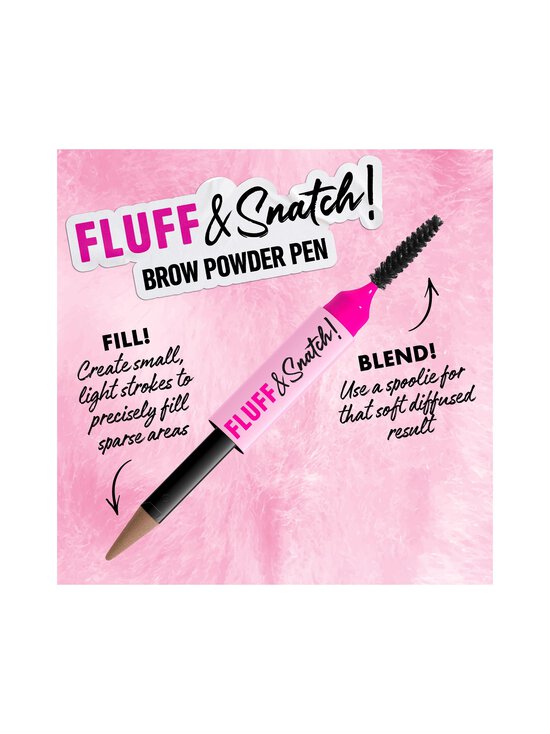 NYX Professional Makeup - Fluff & Snatch Brow Powder Pen -kulmakynä - 7 | Stockmann - photo 9