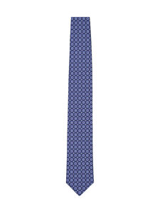 Eton - Geometric-silkkisolmio - DARK BLUE | Stockmann