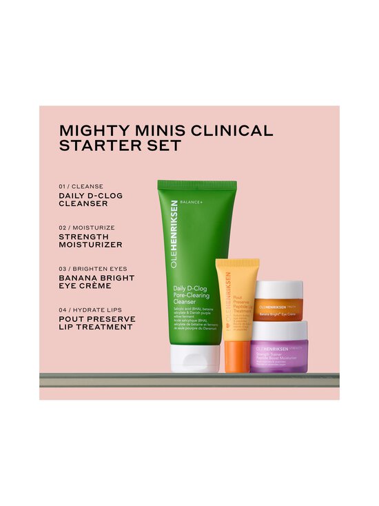 Ole Henriksen - Mighty Minis Clinical Starter Set -ihonhoitopakkaus - NOCOL | Stockmann - photo 2