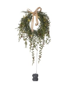 Star Trading - Barr Wreath- havukranssi LED-valoilla 35 x 10 x 60 cm - VIHREÄ Star Trading - Barr Wreath- havukranssi LED-valoilla 35 x 10 x 60 cm - VIHREÄ | Stockmann