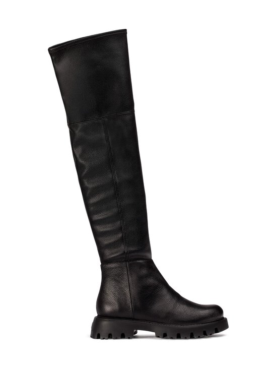 Over Knee Tall ādas zābaki