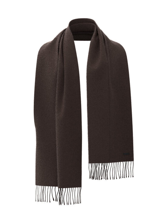 BOSS - Naster-huivi - 209 DARK BROWN | Stockmann - photo 3