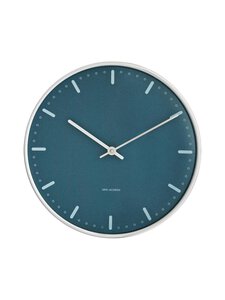 Arne Jacobsen - City Hall Wall -kello Ø 29 - BLUE | Stockmann