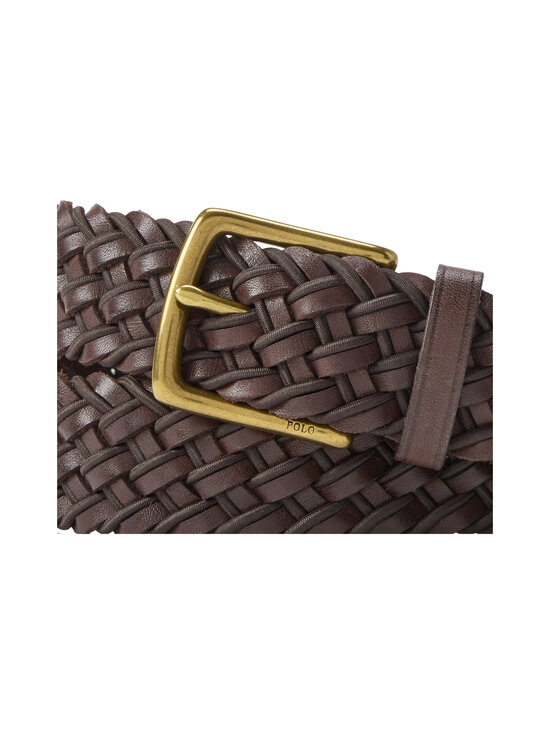 Polo Ralph Lauren - Braided Stretch Medium -vyö - 003 BROWN/BROWN | Stockmann - photo 2