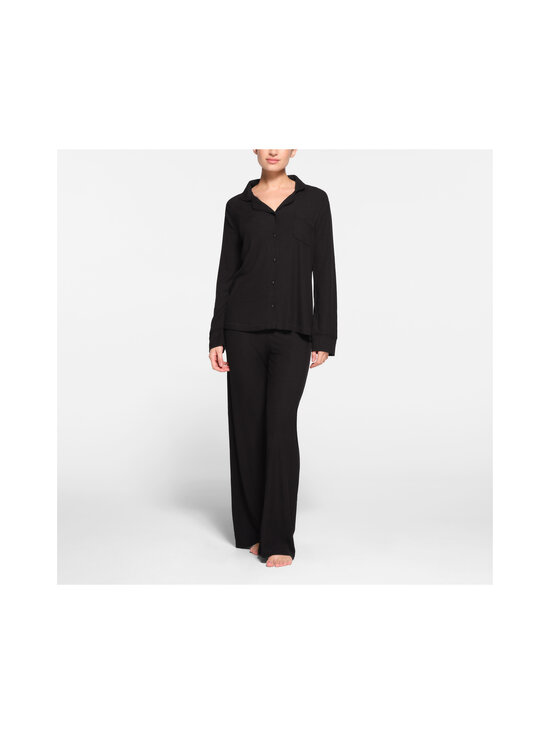 SKIMS - Soft Lounge Rib Sleep Set - pyjama 2-osainen - ONYX | Stockmann - photo 2