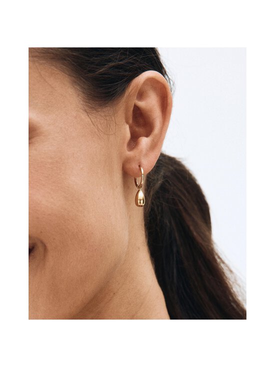 Edblad - Drop Mini Hoops apzeltīti auskari - GOLD | Stockmann - photo 2