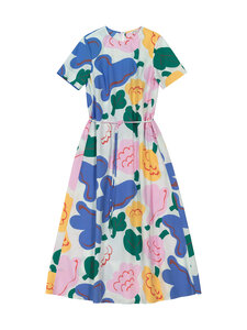 Marimekko - Asetelma Kukasta Kukkaan -mekko - 763 LIGHT GREEN GREEN BLUE | Stockmann