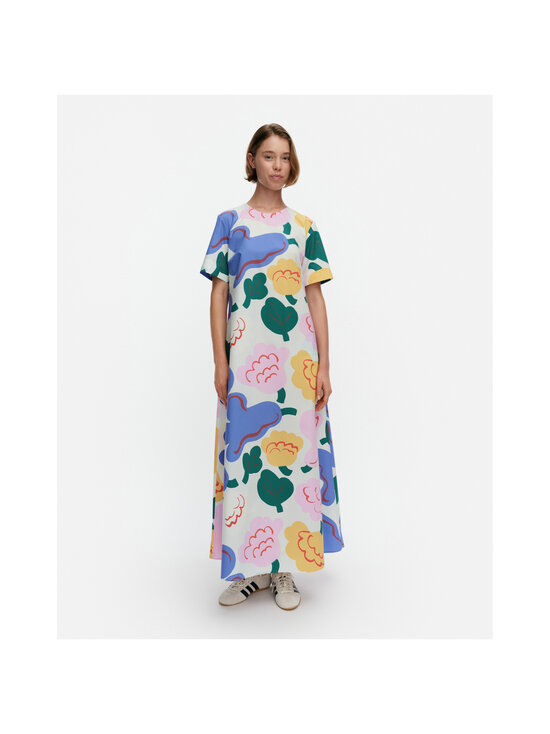 Marimekko - Asetelma Kukasta Kukkaan -mekko - 763 LIGHT GREEN GREEN BLUE | Stockmann - photo 2