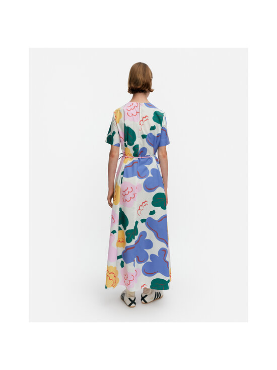 Marimekko - Asetelma Kukasta Kukkaan -mekko - 763 LIGHT GREEN GREEN BLUE | Stockmann - photo 4