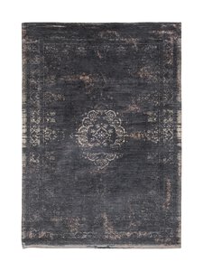 Louis de Poortere - Fading World Medallion -matto - 108263 MINERAL BLACK | Stockmann