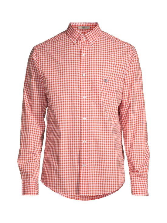 GANT - Regular Fit Classic Gingham Poplin -kaluluspaita - 845 DEEP ORANGE - photo 1 GANT - Regular Fit Classic Gingham Poplin -kaluluspaita - 845 DEEP ORANGE | Stockmann - photo 1