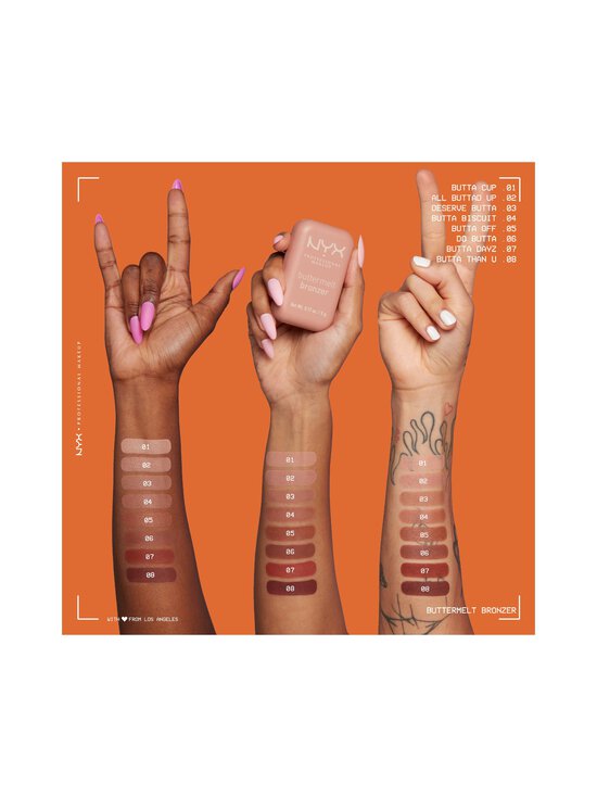 NYX Professional Makeup - Buttermelt Bronzer -aurinkopuuteri - 08 BUTTA THAN U - photo 7 NYX Professional Makeup - Buttermelt Bronzer -aurinkopuuteri - 08 BUTTA THAN U | Stockmann - photo 7