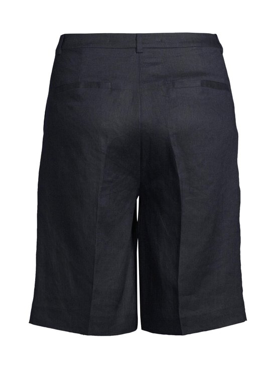 ESSENTIALS by Stockmann - Anne Bermuda -pellavashortsit - DK.NAVY | Stockmann - photo 2