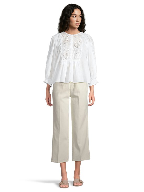 by TiMo - Cotton Slub -pusero - 001 - WHITE | Stockmann - photo 2