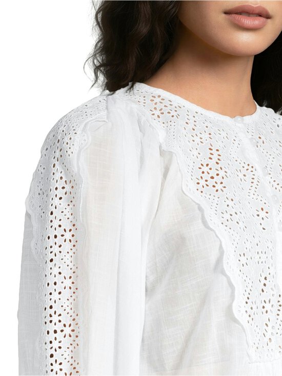 by TiMo - Cotton Slub -pusero - 001 - WHITE | Stockmann - photo 6