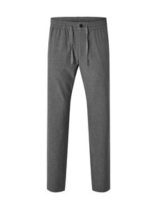 Selected - Straight Robert String -housut - GREY MELANGE | Stockmann