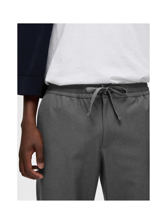 Selected - Straight Robert String -housut - GREY MELANGE | Stockmann - photo 6