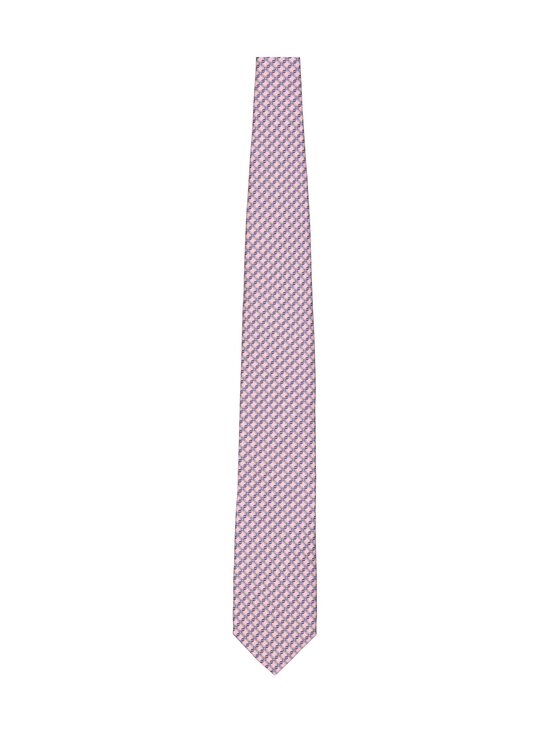 Eton - Geometric Print -silkkikolmio - 50 PINK | Stockmann - photo 1