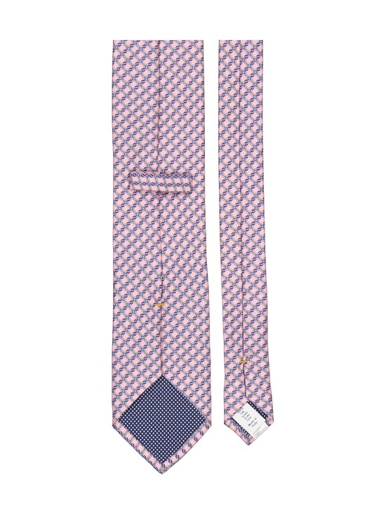 Eton - Geometric Print -silkkikolmio - 50 PINK | Stockmann - photo 2