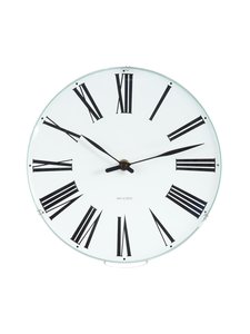 Arne Jacobsen - Roman Clock 210 sienas pulkstenis - VALKOINEN Arne Jacobsen - Roman Clock 210 sienas pulkstenis - VALKOINEN | Stockmann