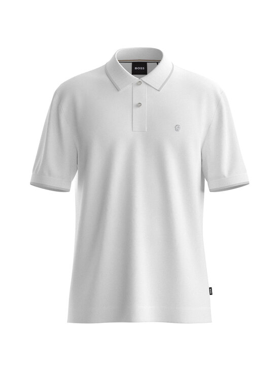 BOSS - Parris Jersey -pikeepaita - WHITE | Stockmann - photo 1