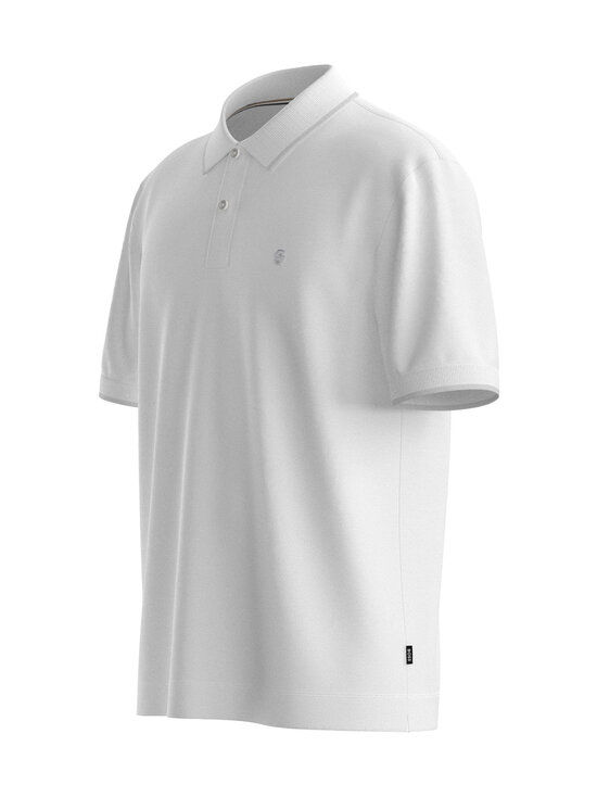 BOSS - Parris Jersey -pikeepaita - WHITE | Stockmann - photo 3