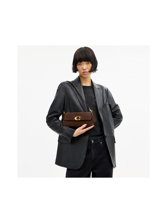 Coach - Nahast õlakott Suede Jet - B4/DARK CHOCOLATE | Stockmann - photo 2