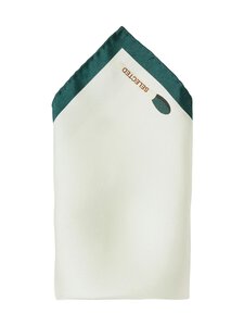 Selected - SlhLandon Silk Pocket Square -taskuliina - DARK GREEN | Stockmann
